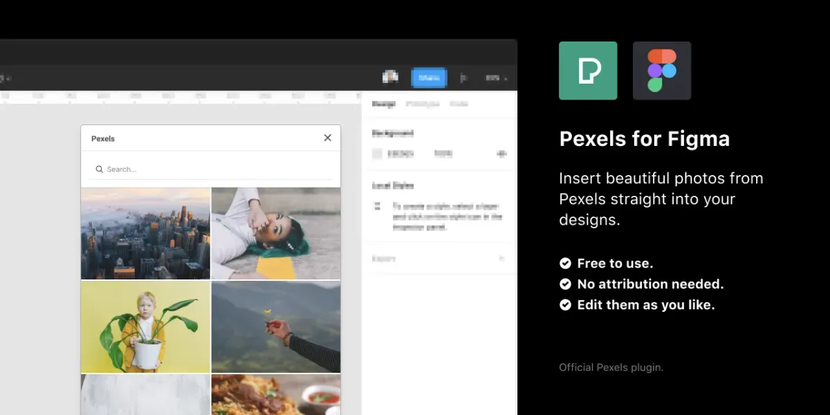 Designing and building the official Pexels Figma plugin